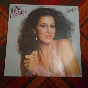 Rita Coolidge Satisfied vinyl record from 1980's